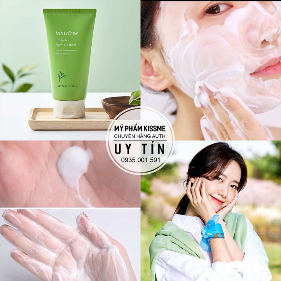 Sữa Rửa Mặt Innisfree Green Tea Hydrating Amino Acid
