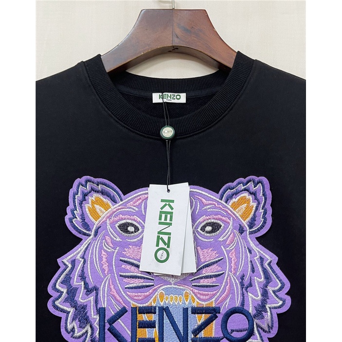 Áo sweater cotton Tay Dài Cổ Tròn Thêu Họa Tiết Thời Trang Thu Đông Mới 2022 Size S-4XL