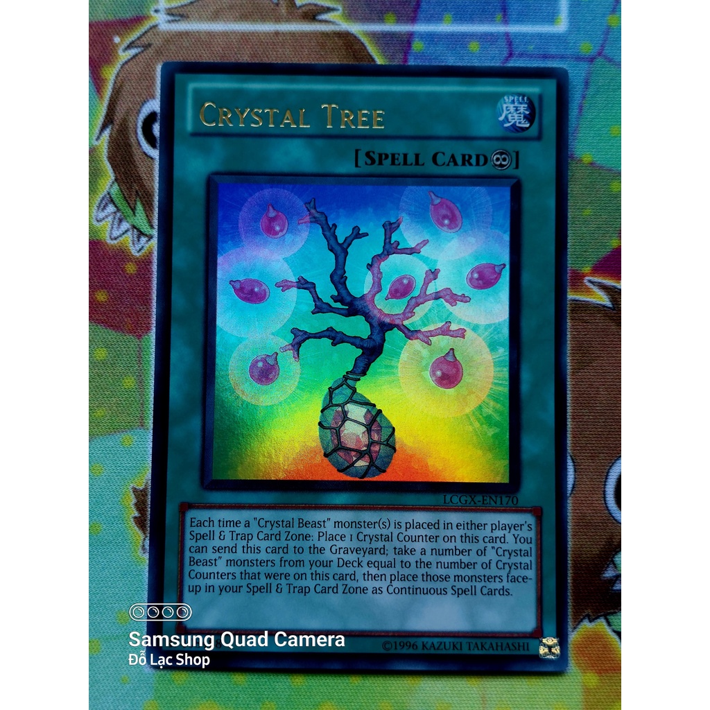 [ Đỗ Lạc Shop ] Thẻ Bài Yugioh Spell Crystal Tree – LCGX-EN170 – Ultra Rare