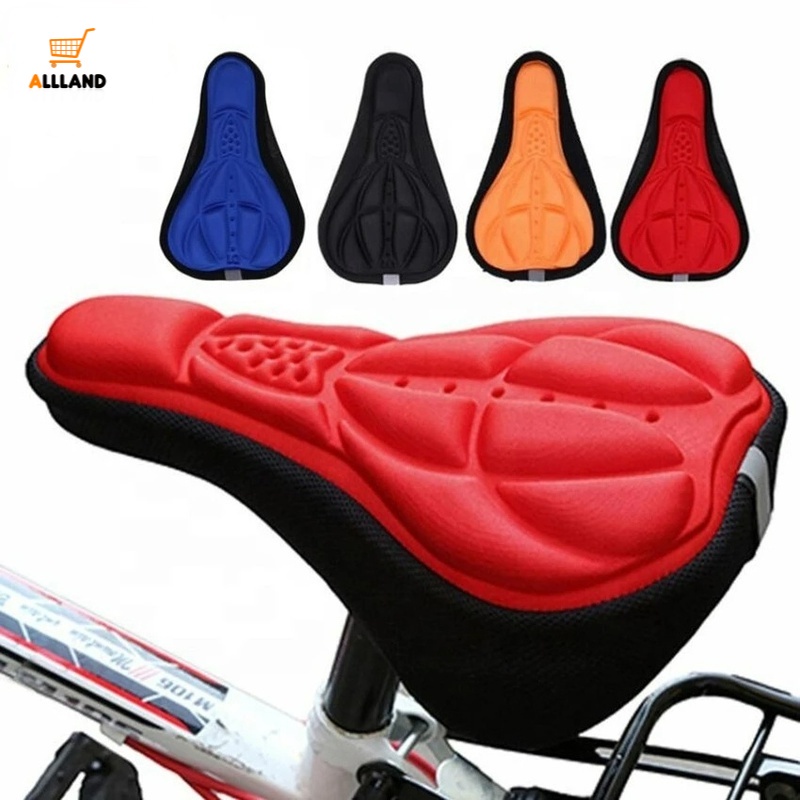 Đệm Yên Xe Đạp Leo Núi 3D Bằng Gel Silicone Siêu Mềm Thoáng Khí
