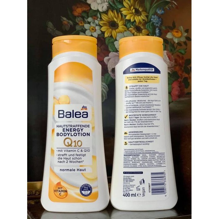 Sữa Dưỡng Thể Balea Q10 Body Lotion - Đức