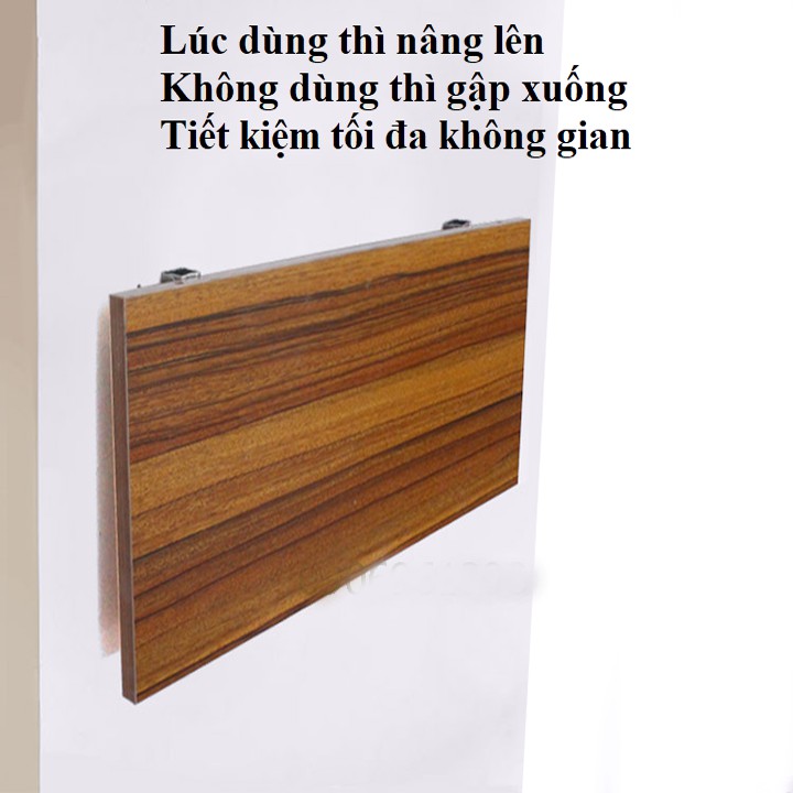 Bản lề gập thông minh/bản lề gấp thông minh 25/ 30/ 40/ 45cm ( bộ 2 chiếc) decor bàn học kệ gỗ treo tường {Cao Cấp]