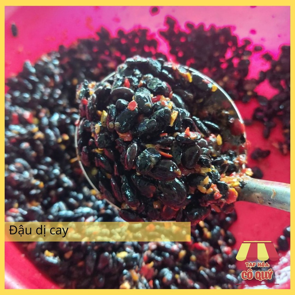 Đậu dị đen đặc sản, tàu xì chưng thịt, bán cân bán lẻ - Tạp hóa cô Quý