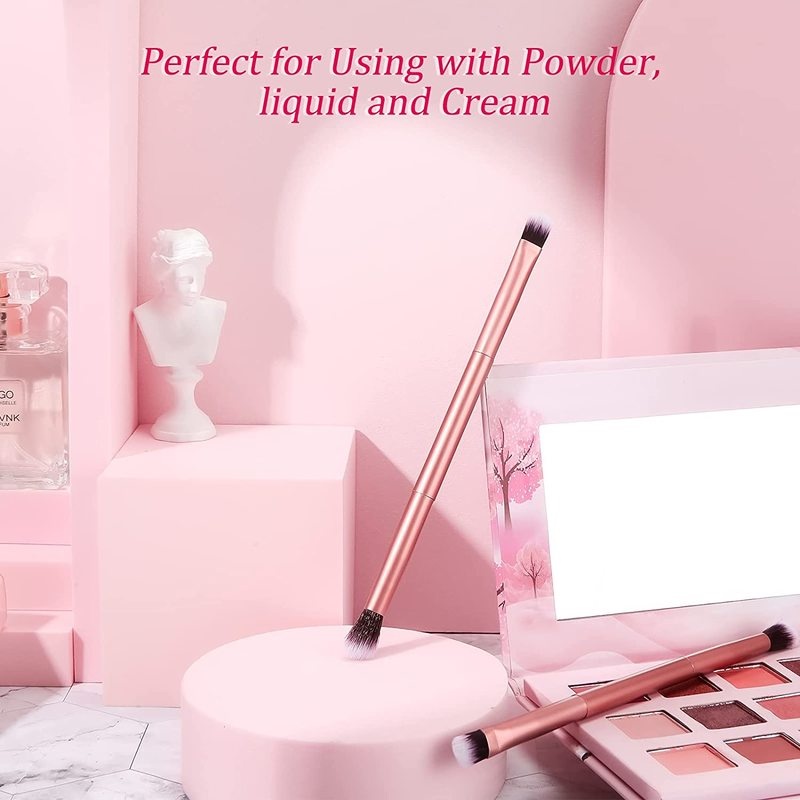 Cọ Trang Điểm Mắt / Mũi Hai Đầu Mềm Mại Đa Năng