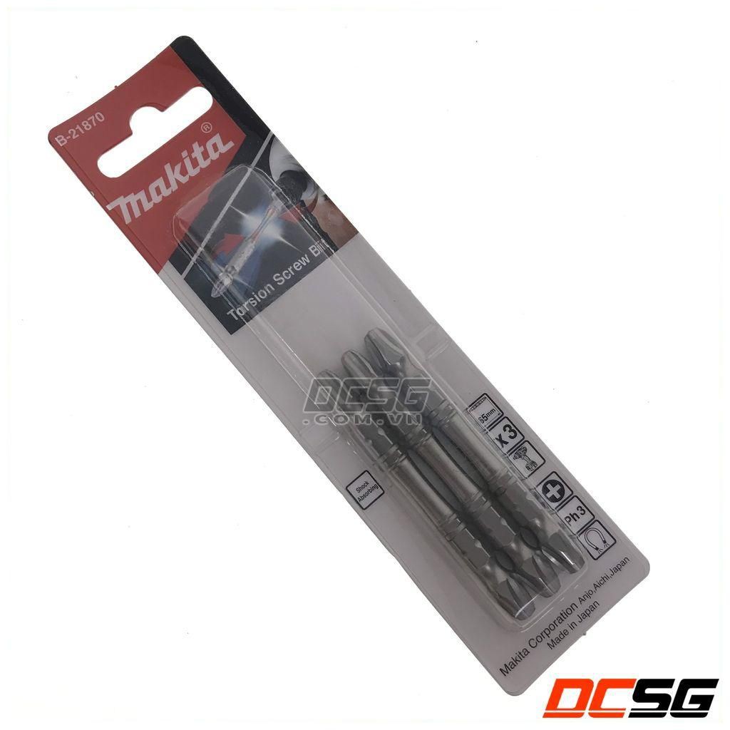 Mũi vít 2 đầu PH3x65mm Makita B-21870