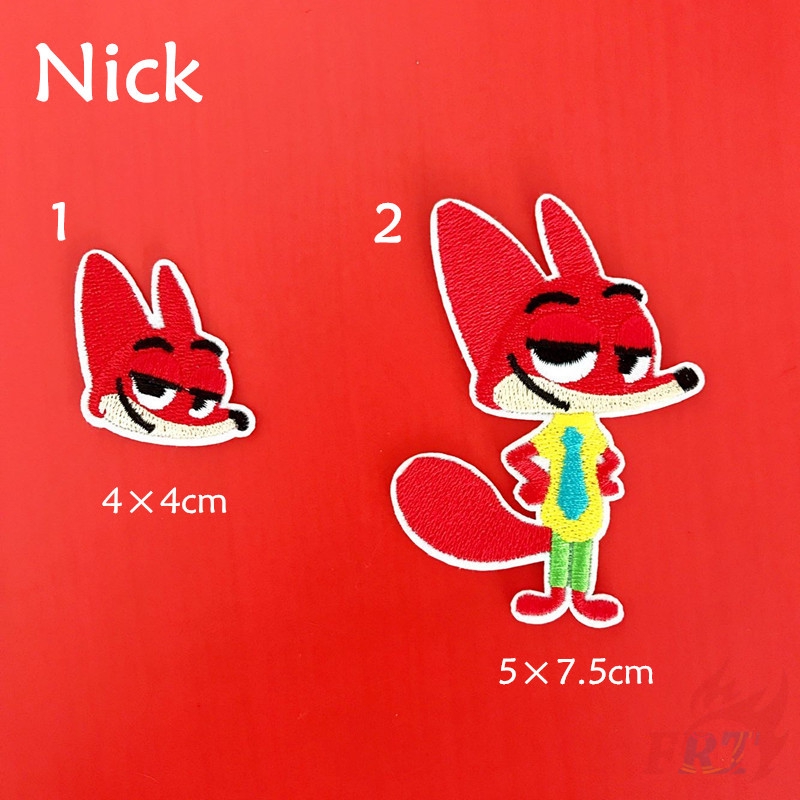 Miếng dán patch hình trái tim xinh xắn（☸ Disney - Zootopia Patch ☸）
