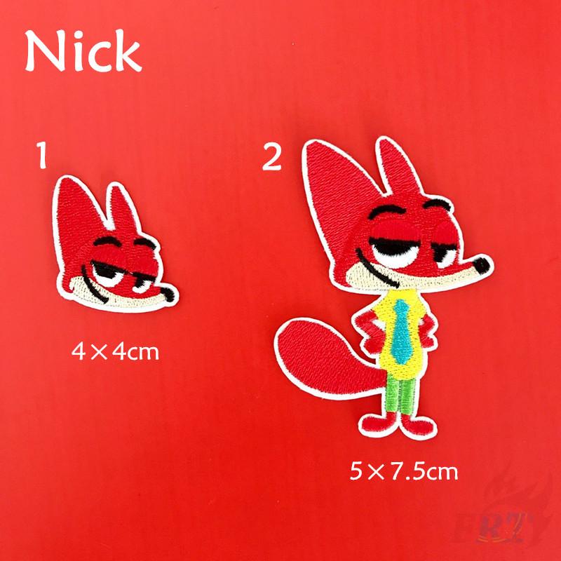 Miếng dán patch hình trái tim xinh xắn（☸ Disney - Zootopia Patch ☸）