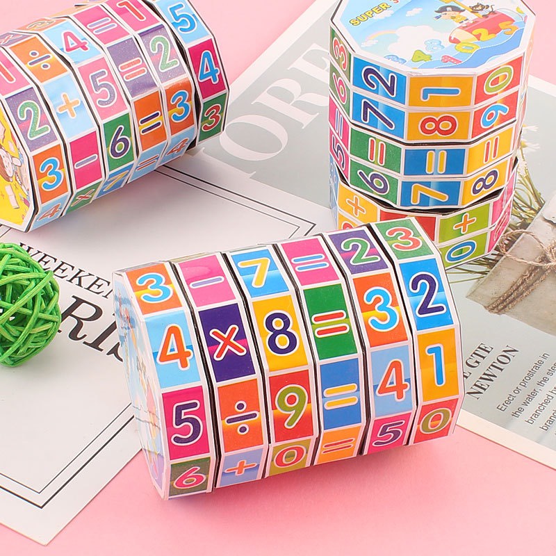 Đồ Chơi Rubik Toán Học 6 Tầng Giúp Bé Phát Triển Kỹ Năng Tư Duy