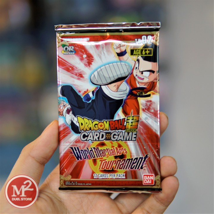 Túi thẻ bài Bảy viên ngọc rồng Siêu cấp - Dragon Ball Super Card Game WORLD MARTIAL ARTS TOURNAMENT - 12 lá bài