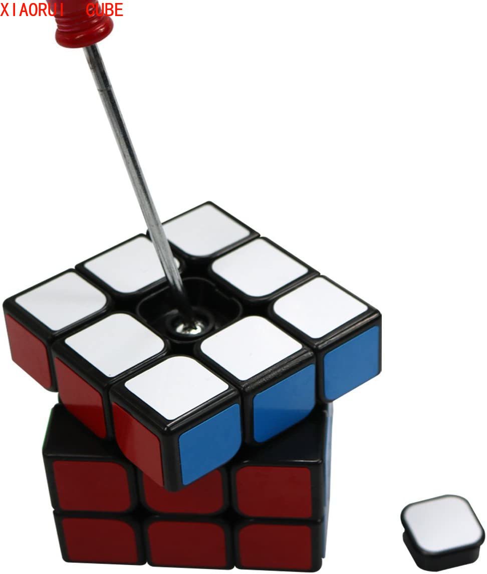 Khối Rubik 3x3 Pvc Màu Đen Kích Thước 56mm Cho Bé