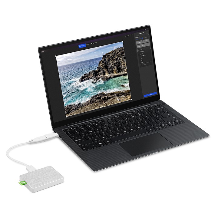 [Mã ELMALL10 giảm 10% đơn 500K] Ổ Cứng Di Động SSD Seagate Ultra Touch 500GB_USB-C, USB 3.0