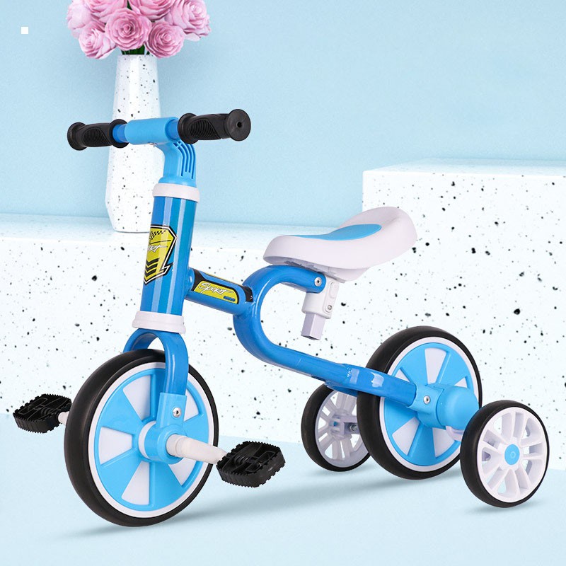 Xe đạp thăng bằng cho bé kiêm xe chòi chân 3 trong 1 giúp tăng khả năng vận động cho bé