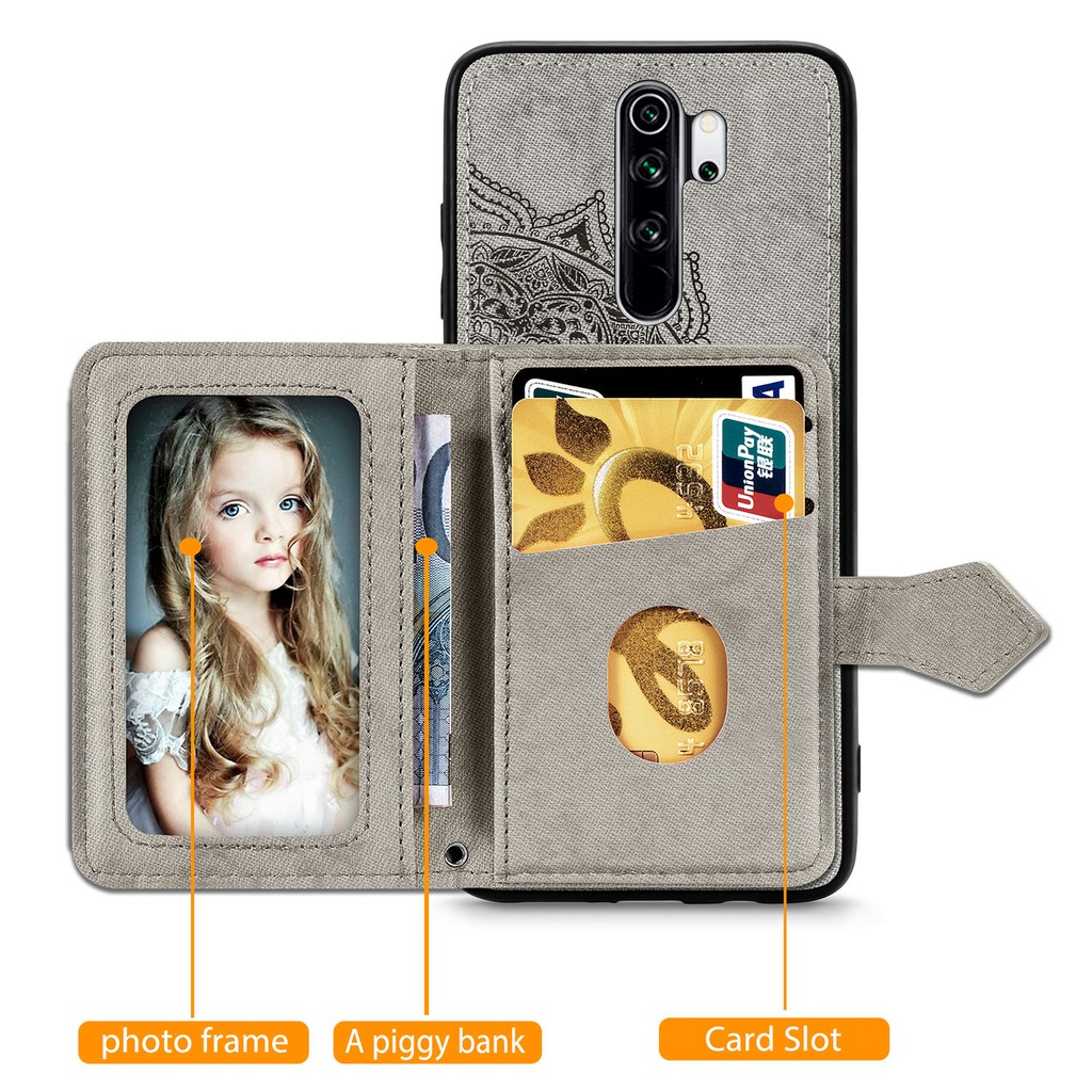 Ốp Điện Thoại Dạng Ví Chống Rơi Họa Tiết Mandala Cho Redmi Note 8t 9s 9 8 6 Pro Max Note8t | BigBuy360 - bigbuy360.vn