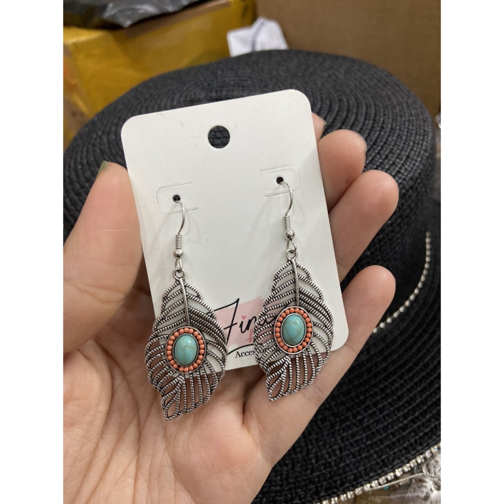 Khuyên tai phong cách bohemian freestyle mẫu mới 2021