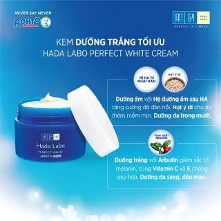 Kem Dưỡng Trắng Hada Labo Perfect White