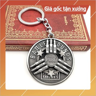 Móc khóa khiên xoay logo