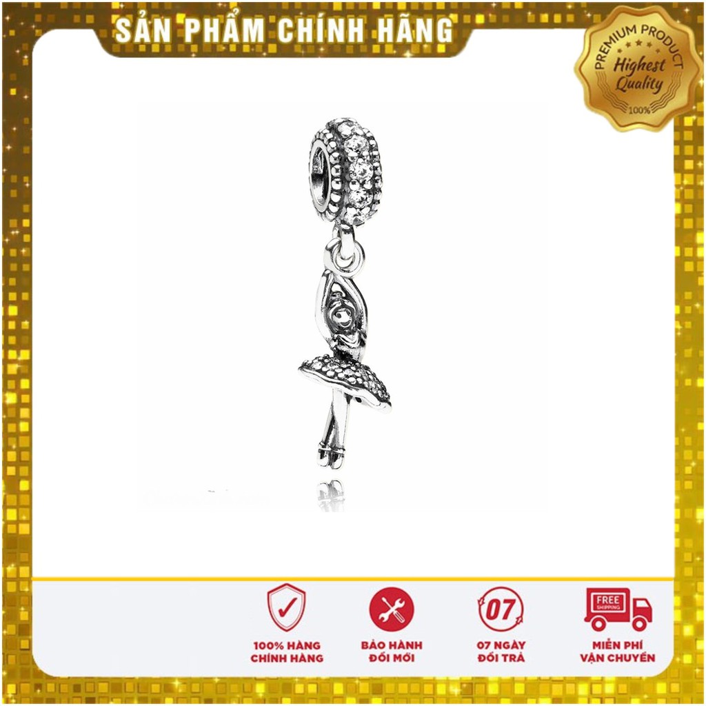 Charm bạc Pan chuẩn bạc S925 ALE Cao Cấp - Charm Bạc S925 ALE thích hợp để mix cho vòng bạc Pan - Mã sản phẩm DNJ069