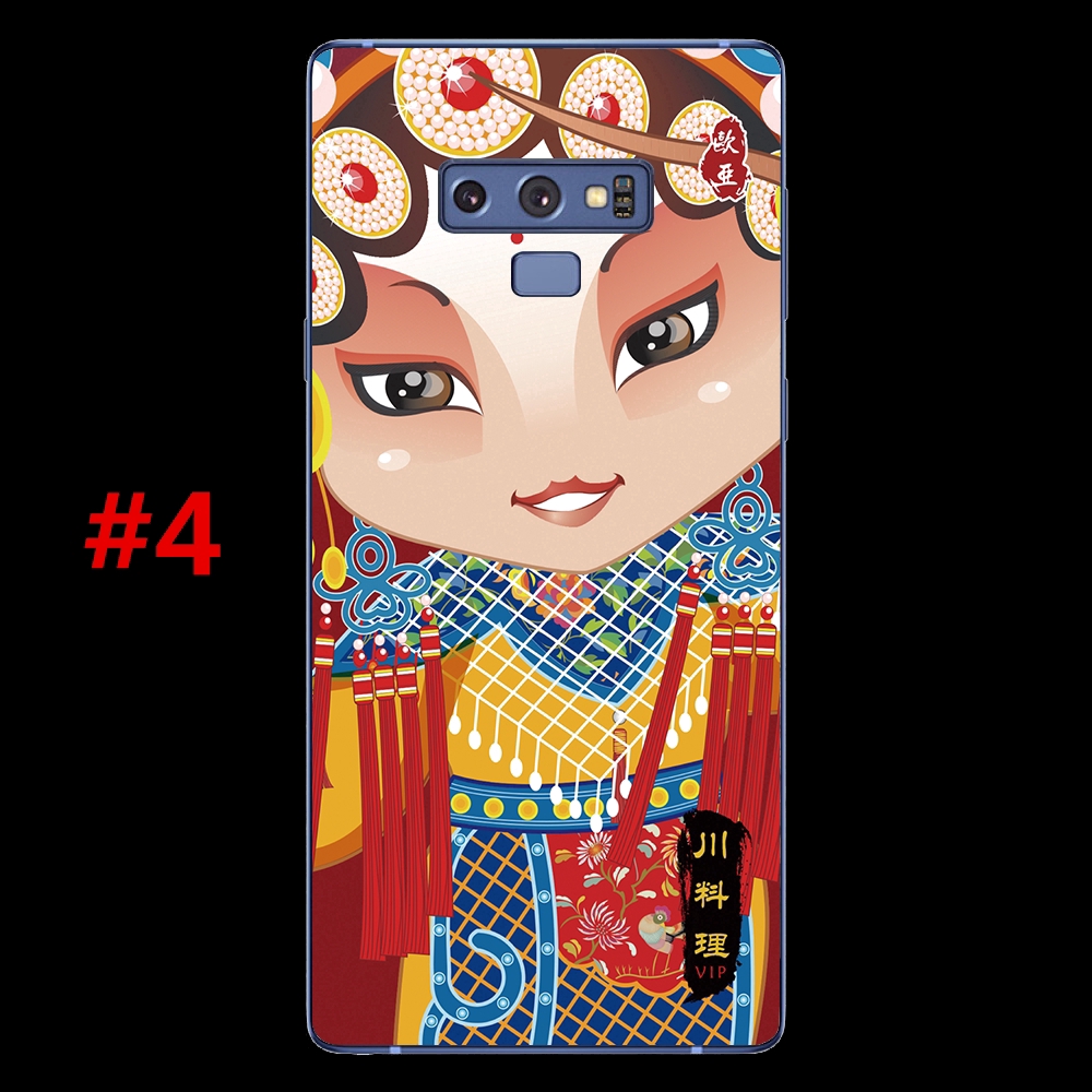 Ốp điện thoại hình cô gái nhiều mẫu mã cho điện thoại Samsung Note 9 8 / S8 S9 Plus