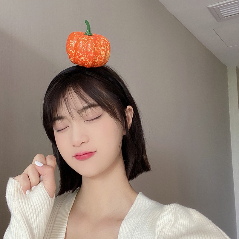 Băng Đô , Bờm Tóc Hình Ngộ Nghĩnh Độc Đáo Củ Cà Rốt, Quả Ớt, Cà Tím