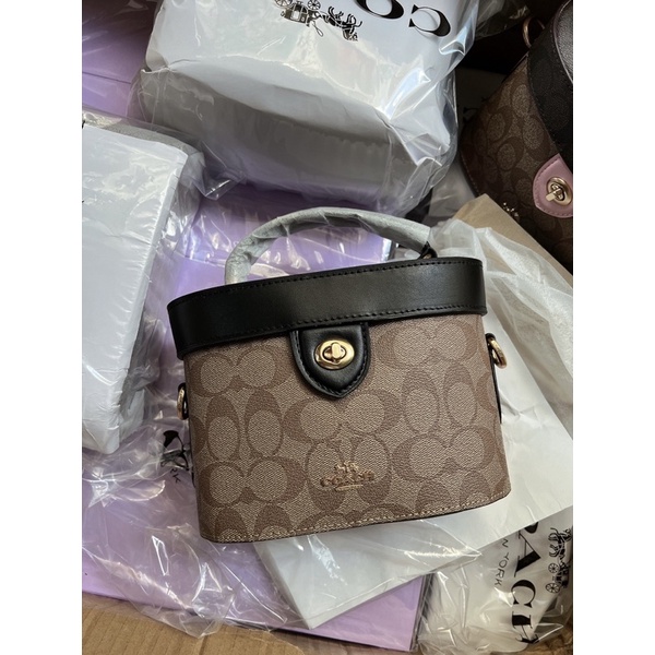 Túi Coach Georgie Gem cặp lồng