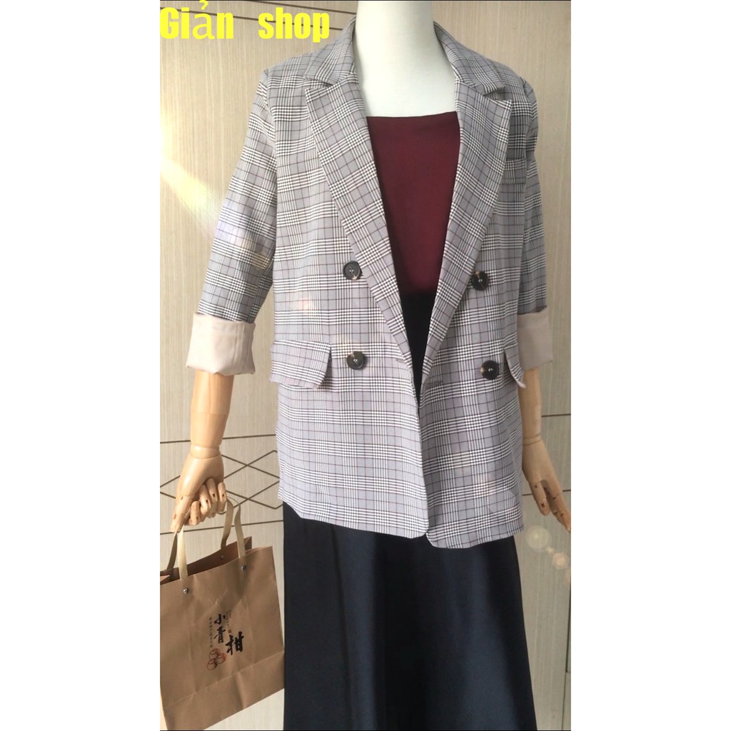 [CÓ SẴN] ÁO KHOÁC VEST NỮ ÁO BLAZER NỮ (kèm ảnh shop tự chụp) | BigBuy360 - bigbuy360.vn