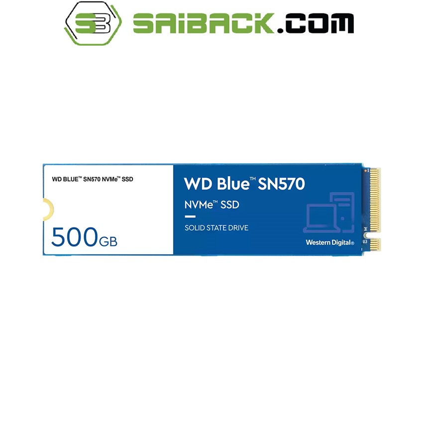Ổ cứng SSD WD SN570 Blue 500GB / 1TB M.2 2280 PCIe NVMe 3x4