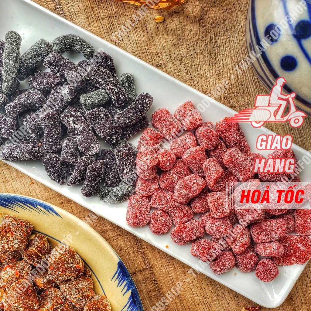 Kẹo Dâu Tây Mix Kẹo Dâu Tằm Lon 540gr - Đặc Sản Đà Lạt