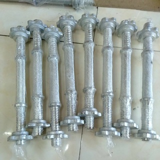 đòn tạ tay mã kẽm cao cấp 35cm phi 27 tạ gang 1.2.3.4.5.10kg