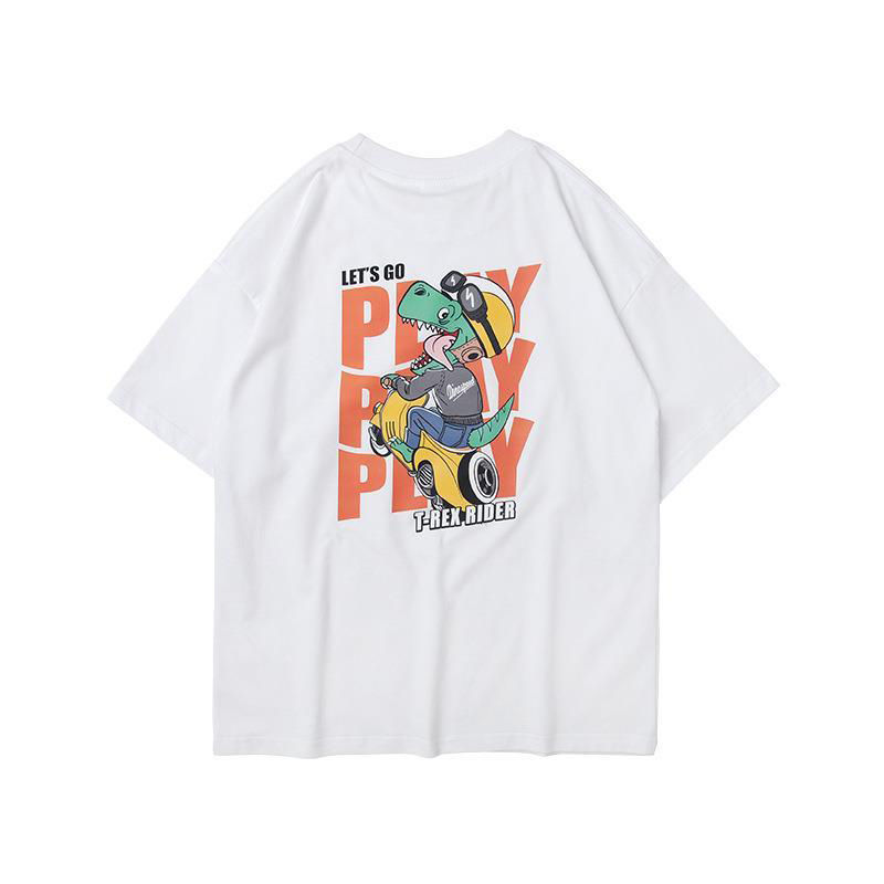 Áo Thun Tay Ngắn In Hình Hoạt Hình Dễ Thương Cho Bé Trai