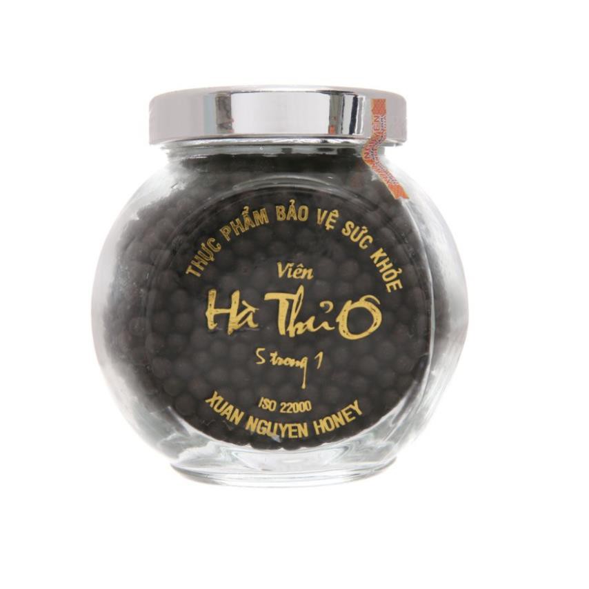 Xuân Nguyên- Hộp viên hà thủ ô 5in1 (250g/ hộp) (lọc gan, bổ thận, đen tóc, mọc tóc, ổn định tim mạch ,huyết áp...)