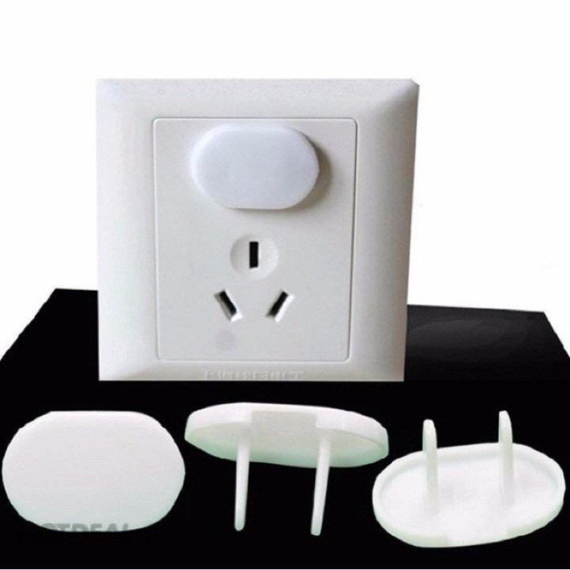 Combo 5 Nút Bịt Ổ Điện An Toàn Cho Bé Và Gia Đình