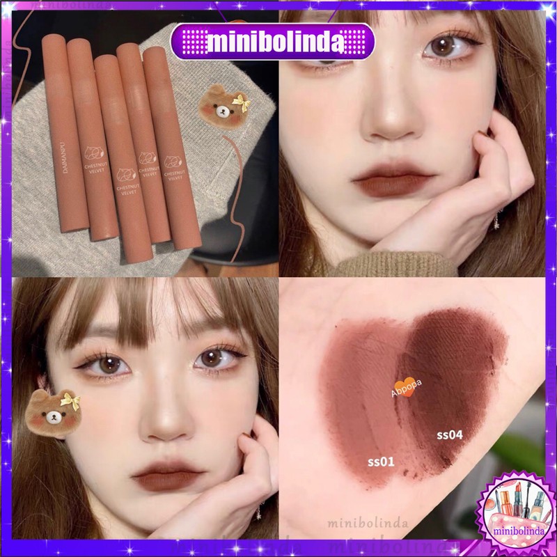 Son lì DAIMANPU mềm mịn như nhung chống thấm nước chống khô môi lâu trôi | BigBuy360 - bigbuy360.vn