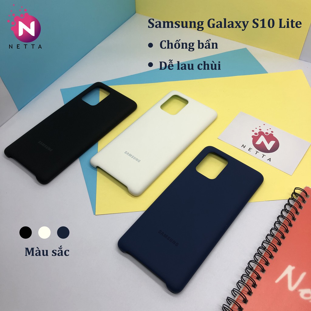 Ốp lưng Samsung Galaxy S10Lite CHỐNG BẨN, DỄ LAU CHÙI, sản xuất tại Việt Nam