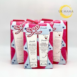 Set sữa rửa mặt và tẩy da chết Fresh