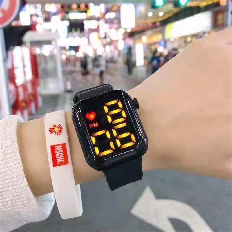 Đồng hồ LED kỹ thuật số không thấm nước thời trang dành cho nam