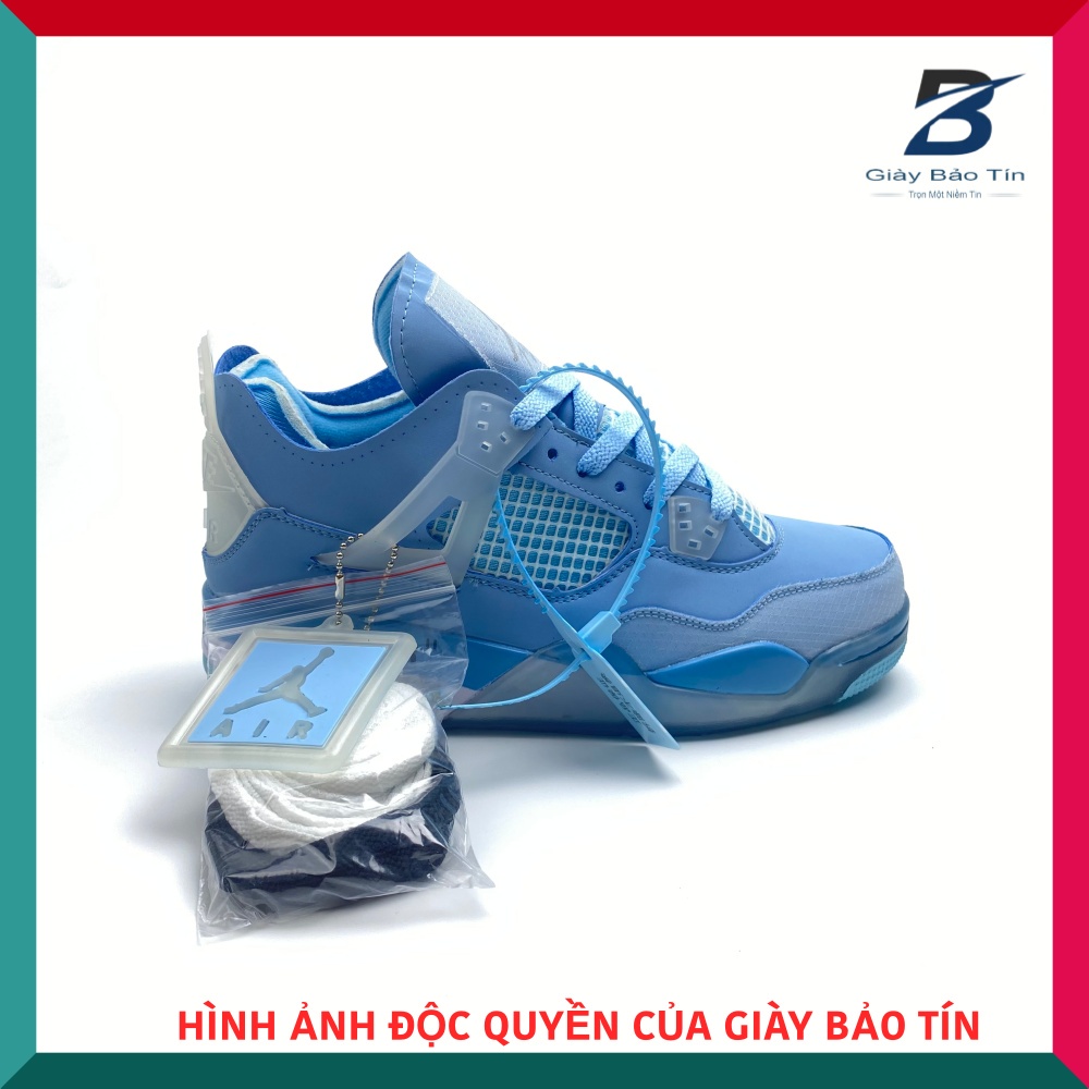 Giày thể thao Nike Jordan 4 JBT 340 Giày Unisex nam nữ thời trang 2 màu nổi trội mẫu mới nhất, giày Hot Trending