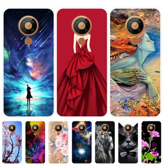 Ốp điện thoại Silicon TPU nhiều hoạ tiiết thời trang cho Nokia 5.3