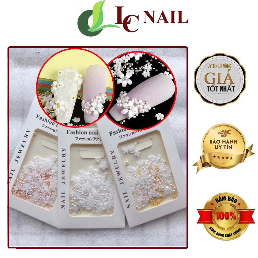 Charm nail , Charm hoa nhí trang trí móng