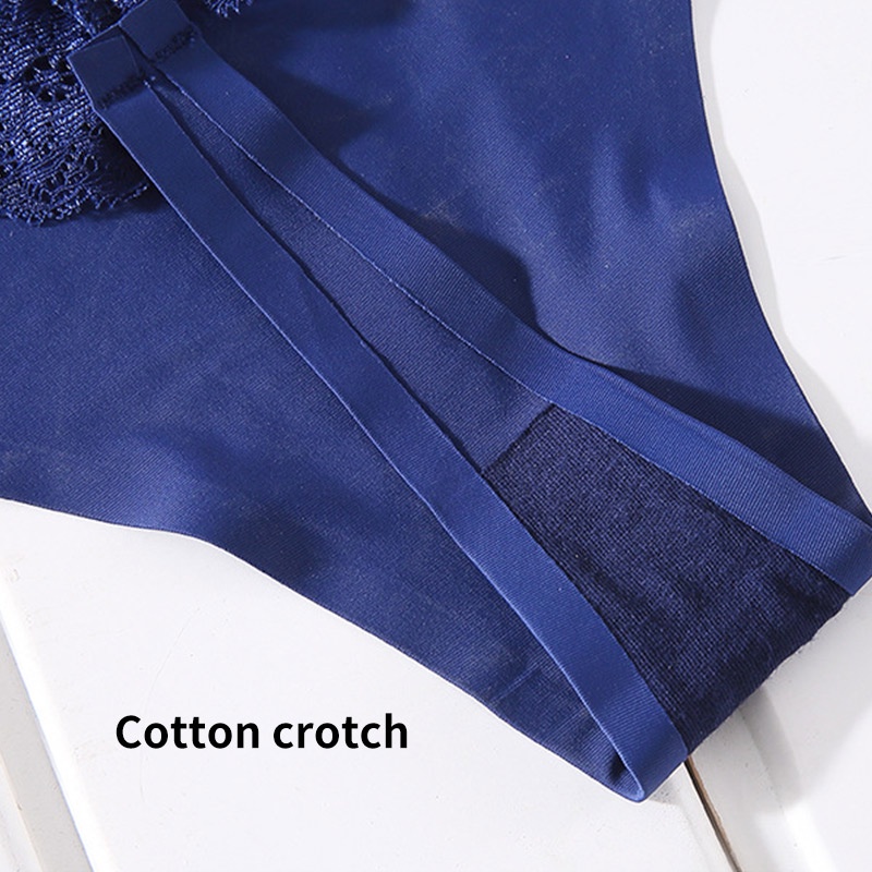 Bộ 3 Quần Lót Dây Không Đường May Mềm Mại Thoải Mái Cho Nữ Cỡ M-XXL ZXYOUPING