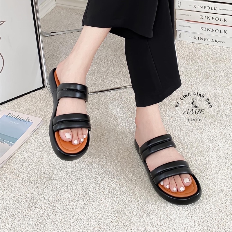 Dép Hai Quai Ngang Trơn