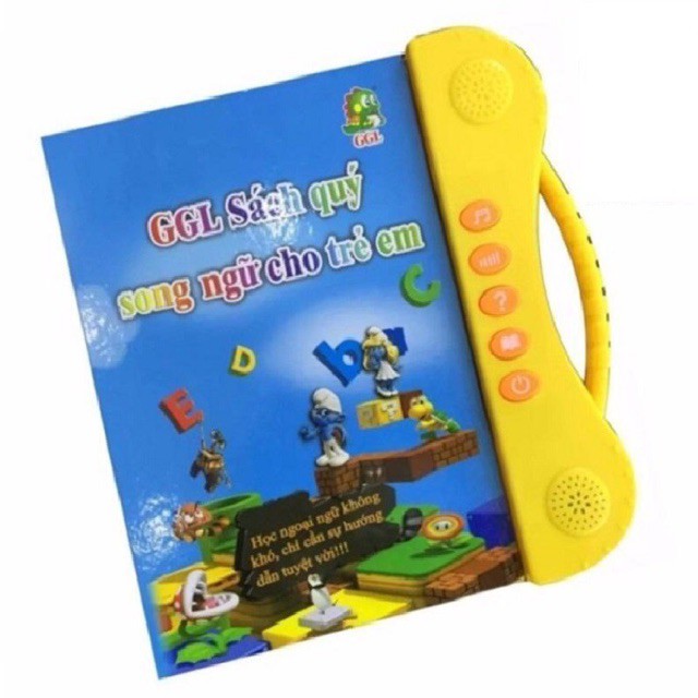 Sách Nói Điện Tử Song Ngữ Anh- Việt Giúp Trẻ Học Tốt Tiếng Anh  [Mishop]