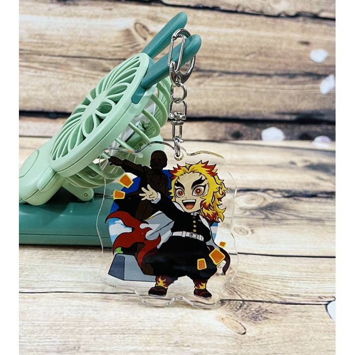 móc khoá kimetsu no yaiba mica trong nhiều mẫu/ móc treo anime kimetsu no yaiba