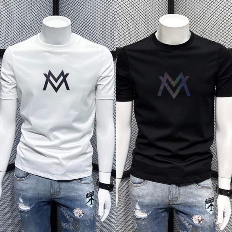 Áo Thun Nam Cổ Tròn vải Cotton thun hàn co giãn mềm mịn phông tay ngắn aothun vakas