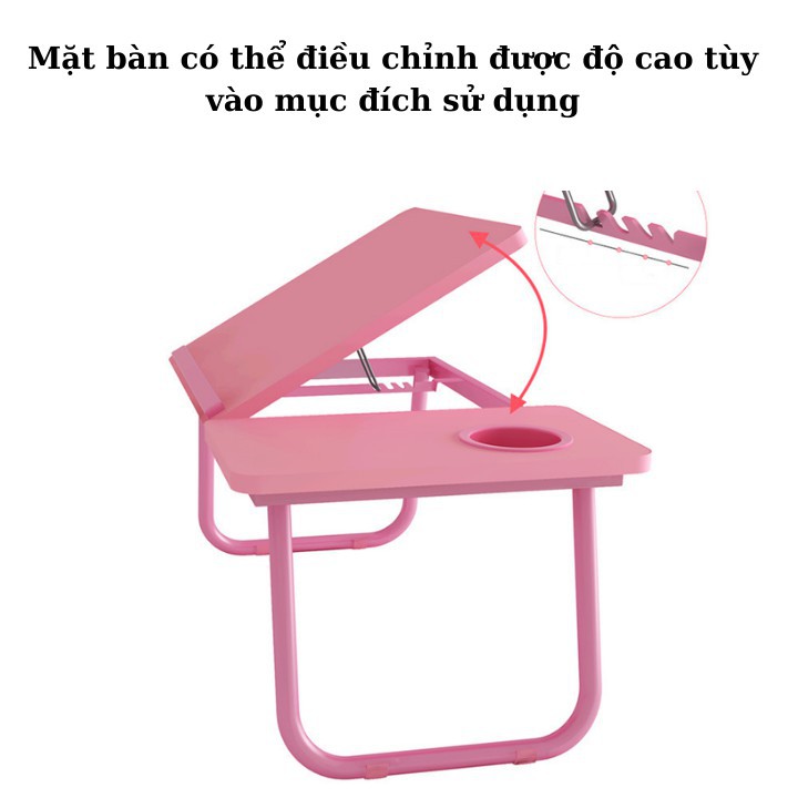 Bàn học sinh gấp gọn thông minh cao cấp bàn laptop di động gấp gọn đa năng ngồi bệt gấp gọn RET018