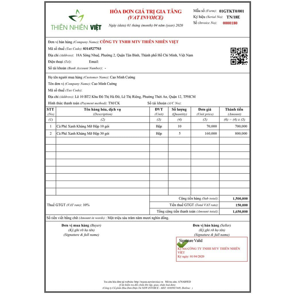 Cà phê xanh chính hãng (Hộp 10 gói) | BigBuy360 - bigbuy360.vn