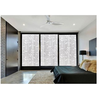 DECAL DÁN KÍNH MỜ TRÚC TRẮNG