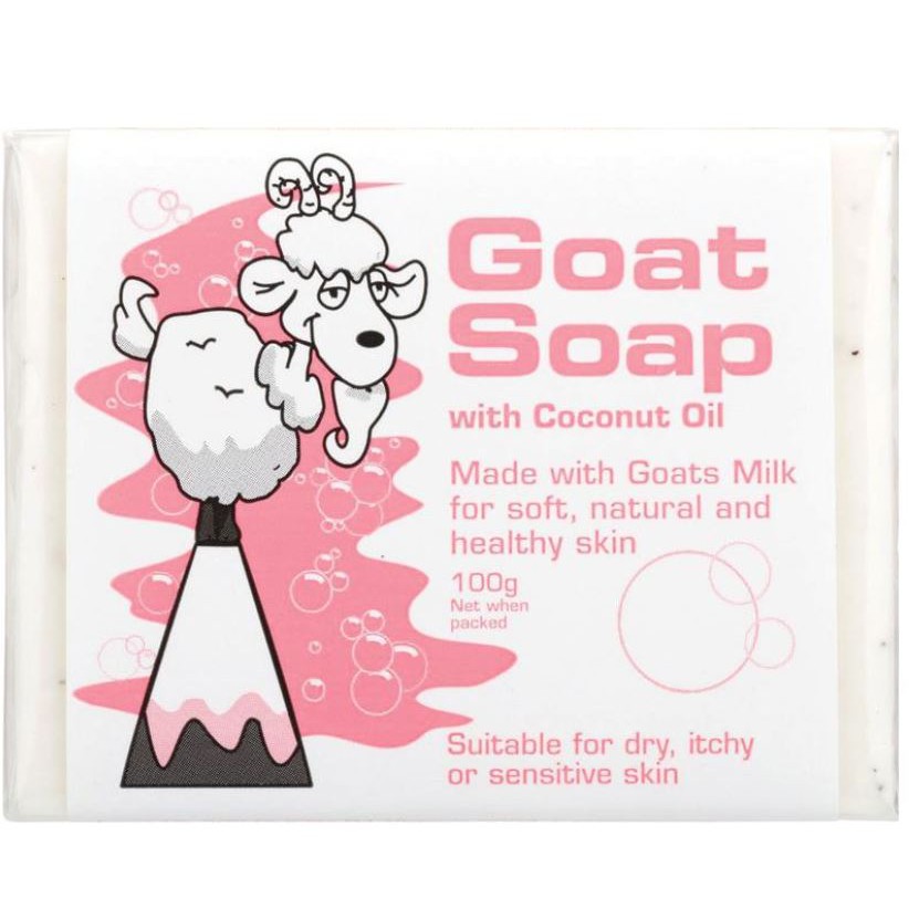 Xà Phòng Tắm Từ Sữa Dê GOAT 100g của Úc