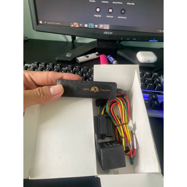 Đinh vị xe máy GPS TRACKER