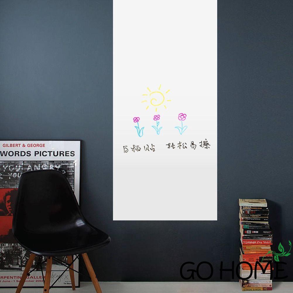 Miếng Dán Tường Kiểu Bảng Đen/Trắng Dễ Thương