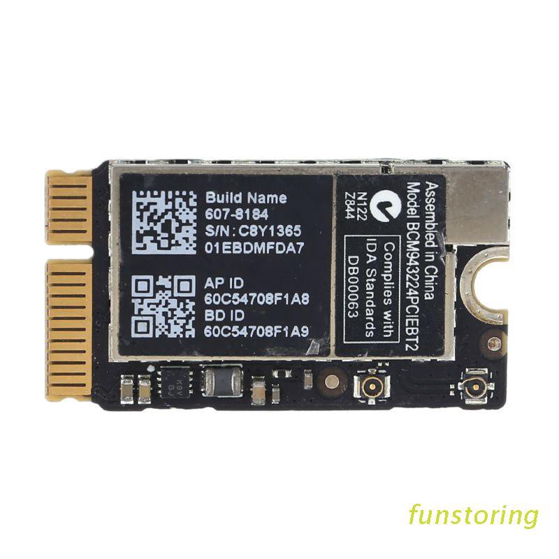 Card Mạng Bcm943224Pciebt2 300mbps 2.4 / 5g Wifi Bluetooth 4.0 Mini Cho Mac Os Macbook Air A1370 A1369 A1465 | BigBuy360 - bigbuy360.vn